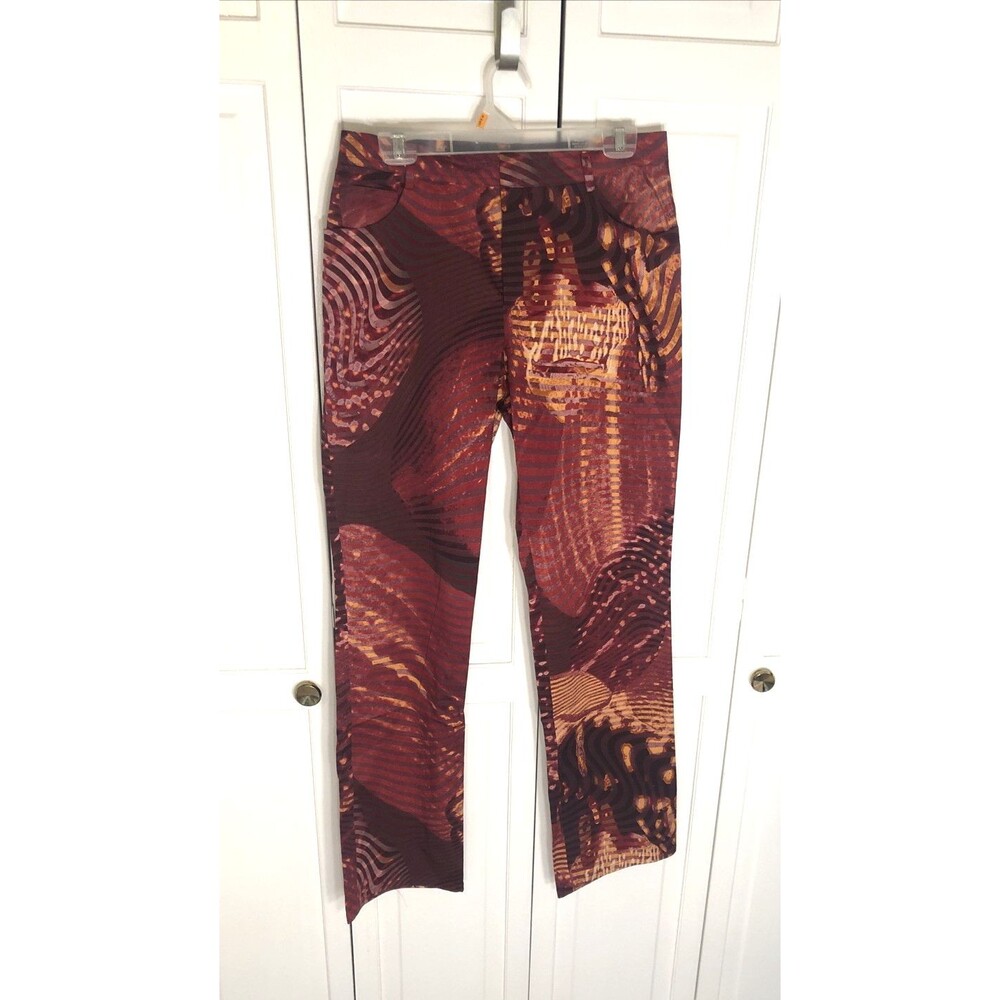 Company ELLEN TRACY Womens Sz 10 Ruby Colorful Pants